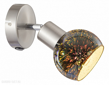 Спот Arte Lamp Illusione A6125AP-1SS