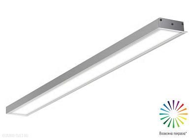 Встраиваемый светодиодный светильник 38,4Вт 1м Donolux Led line in DL18512M100WW40L5