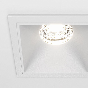 Встраиваемый светодиодный светильник Maytoni Alfa LED DL043-01-10W4K-D-SQ-W