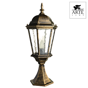 Настольный уличный светильник Arte Lamp GENOVA A1204FN-1BN
