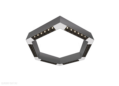 Накладной светодиодный светильник 0,5м 36Вт 34° Donolux Eye-hex DL18515С111А36.34.500BW