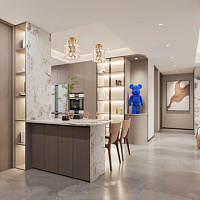 Потолочный светильник с хрусталем Arte Milano 371019/1/50/190 GD