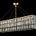 Большая хрустальная люстра Arti Lampadari Milano E 1.5.120x30.107 G