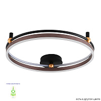 Светодиодный потолочный светильник Crystal Lux FERNANDO PL72W LED COFFEE/BLACK