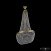 Большая хрустальная люстра Bohemia IVELE Crystal 19283/H2/100IV Pa
