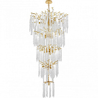 Каскадная хрустальная люстра Arte Milano 23416.800-1600.28.G9.A.5D GD