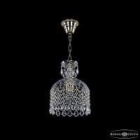 Хрустальный подвесной светильник Bohemia IVELE Crystal 14783/20 G Leafs