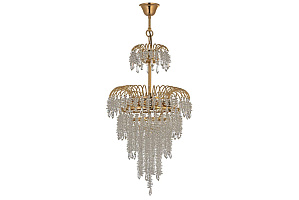 Хрустальная подвесная люстра Arti Lampadari Sardinia E 1.5.40.105 G