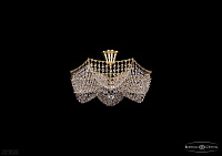 Хрустальная потолочная люстра Bohemia IVELE Crystal 7708/3/G