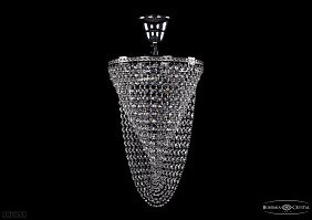 Хрустальный подвесной светильник Bohemia IVELE Crystal 1921/25-40/Ni