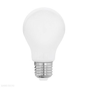 Лампа светодиодная филаментная "Милки" A60 , 8W (E27), 2700K, 806lm, опал. стекло EGLO LM_LED_E27 11