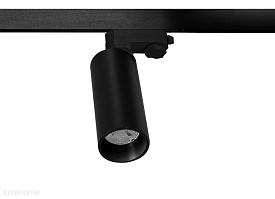 Трековый светодиодный светильник для трехфазной шины Donolux Rollo DL18895R30W1B Track