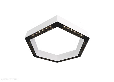 Накладной светодиодный светильник 0,5м 36Вт 48° Donolux Eye-hex DL18515С111W36.48.500BB