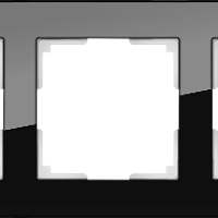 Рамка на 5 постов (черный) Werkel WL01-Frame-05