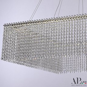 Хрустальная подвесная светодиодная люстра APL LED Sicilia SH04.71.A.Ni.4000