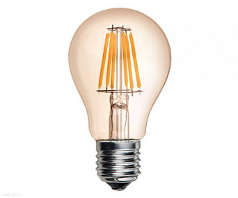 LED Лампа золотая E27 8W (2700K) KINK Light 098608,33