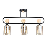 Потолочная люстра Arte Lamp GLAMORE A5076PL-3BK