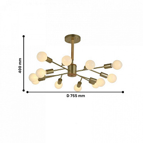 Люстра потолочная F-PROMO Liber 2587-12P