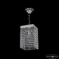 Хрустальный подвесной светильник Bohemia IVELE Crystal 19202/15IV Ni R