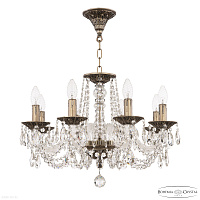 Хрустальная подвесная люстра Bohemia IVELE Crystal AL16302/8/195 SGB