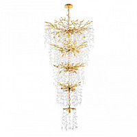 Каскадная хрустальная люстра Arte Milano 23416.800-1600.28.E14.B.5D GD