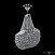 Хрустальная подвесная люстра Bohemia IVELE Crystal 19113/H1/70IV Ni