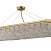 Большая хрустальная люстра Arti Lampadari Milano E 1.5.120X30.102 G