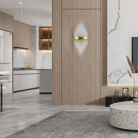 Бра с хрусталем Arte Milano 430122.250.4.E14.A1 GD