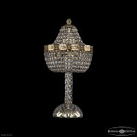 Хрустальная настольная лампа Bohemia IVELE Crystal 19051L4/H/20IV G