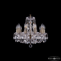 Хрустальная подвесная люстра Bohemia IVELE Crystal 1406/10/141/Pa