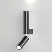 Настенный светодиодный светильник Eurosvet Pitch 40020/1 LED черный жемчуг
