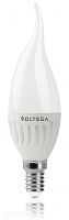 Лампа светодиодная VOLTEGA свеча на ветру 6.5W Е14 4000К VG1-CW2E14cold6W-C