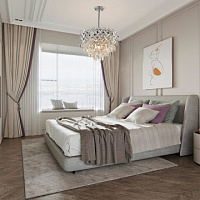 Подвесная хрустальная люстра Arte Milano 378019/7/300/470 CR