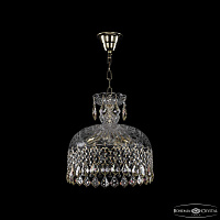 Хрустальный подвесной светильник Bohemia IVELE Crystal 14781/30 G Leafs K801