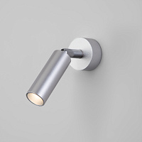Настенный светодиодный светильник Eurosvet Pin 20133/1 LED серебро