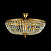 Хрустальная потолочная люстра Maytoni Tiara DIA500-CL-50-06-G