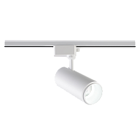 Трековый однофазный светодиодный светильник Crystal Lux Basic CLT 0.31 021 WH 3CCT ZOOM