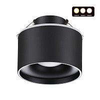 Встраиваемый светодиодный светильник с переключателем цветовой температуры NOVOTECH GIRO 358962