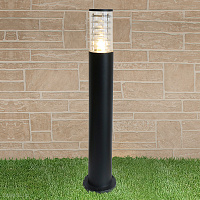 Уличный светильник на столбе Elektrostandard 1507 TECHNO черный