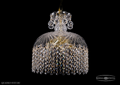 Хрустальный подвесной светильник Bohemia IVELE Crystal 7715/30/G/R