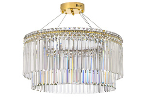 Подвесная хрустальная светодиодная люстра Arti Lampadari Ovindoli L 1.5.60.101 G