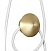 Настенный светодиодный светильник Odeon Light CORDA 4397/30WL