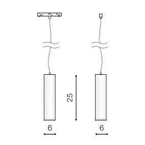 Трековый LED светильник для магнитного трека Azzardo Kerry Track Magnetic AZ4854