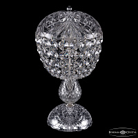 Хрустальная настольная лампа Bohemia IVELE Crystal 14771L1/22 Ni