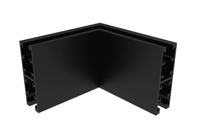 Соединитель для магнитного двустороннего шинопровода угловой Crystal Lux UX5 CLT 0.226 04 BL