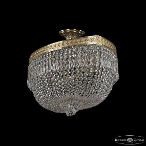 Большая хрустальная люстра Bohemia IVELE Crystal 19273/100IV G