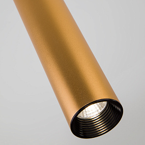 Светодиодный подвесной светильник Elektrostandard Single 50161/1 LED золото 10W