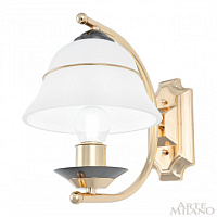 Бра Arte Milano 301240/1W Bk/Gd