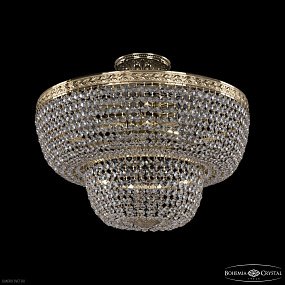 Хрустальная потолочная люстра Bohemia IVELE Crystal 19091/45IV G