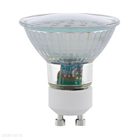 Лампа светодиодная SMD, 2х5W (GU10), 4000K, 400lm, 
2 шт. в комплекте  EGLO LM_LED_GU10 11539
